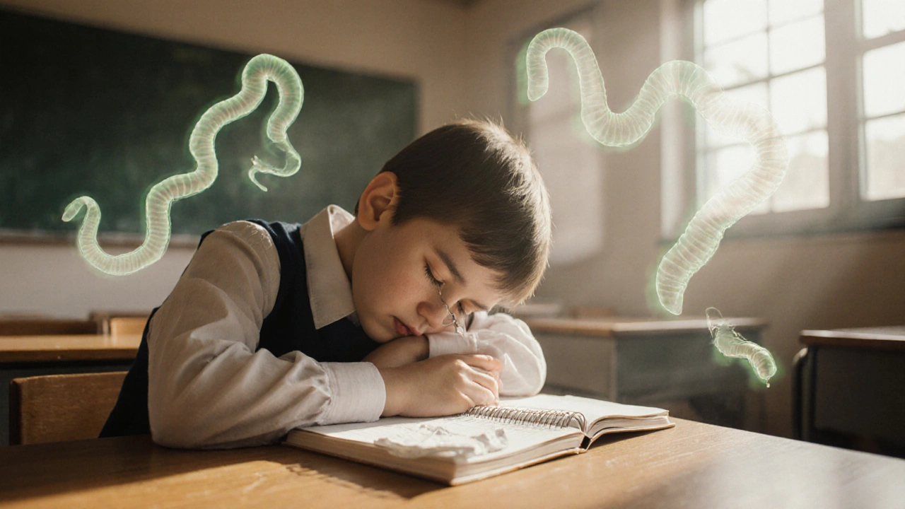 How Worm Infections Harm Children's Cognitive Development