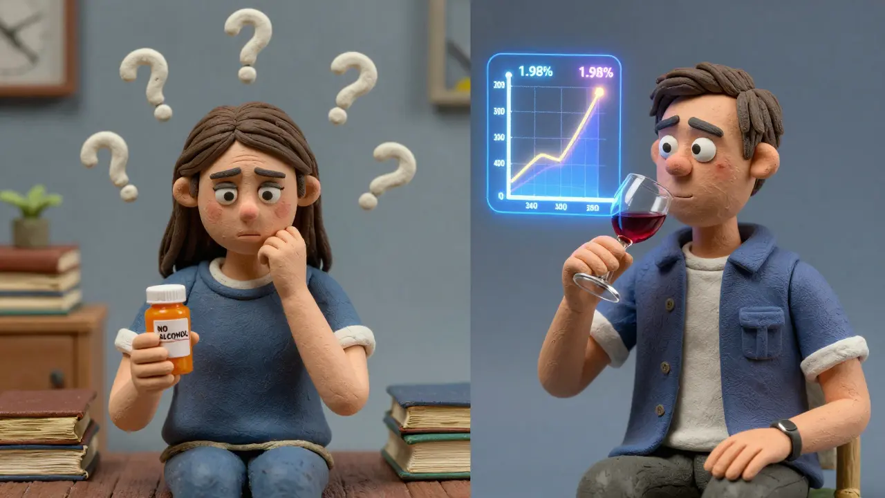 Two contrasting paths: one with fear and warnings, the other with science and clarity, shown in clay texture.